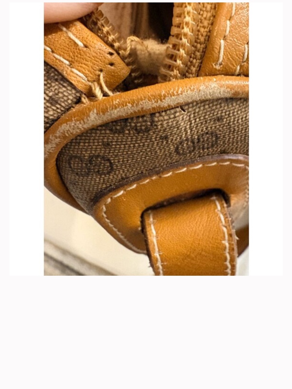 Revised…GG GUCCI Crossover Bag Authenticity Certificate VINTAGE CONDITION *READ* - Picture 10 of 16